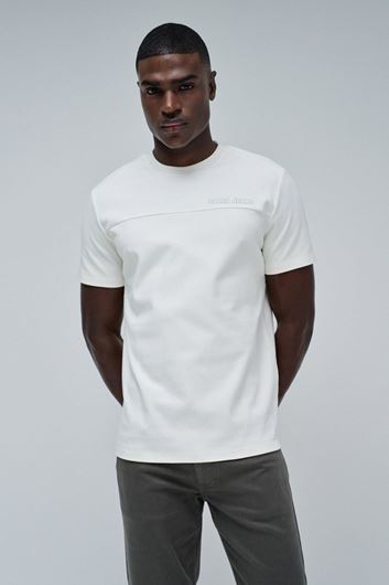 Foto de Camiseta regular fit color crudo