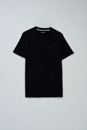 Foto de Camiseta con Textura Regular Fit Color Negro