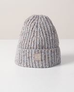 Foto de Gorro punto gris arena