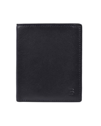 Foto de Cartera billetero de piel vacuno negra Miguel Bellido