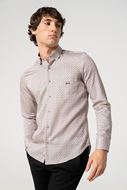 Foto de Camisa mini cuadros multicolor Slim Fit Darío Beltrán