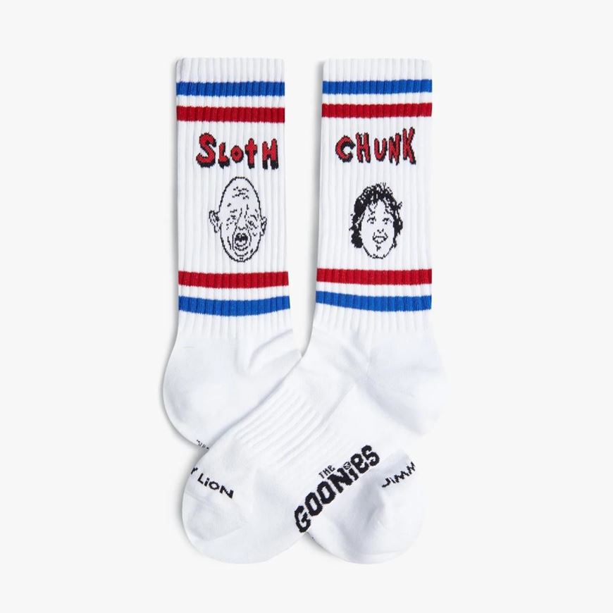 Foto de Calcetines Athletic Sloth and Chunk White M