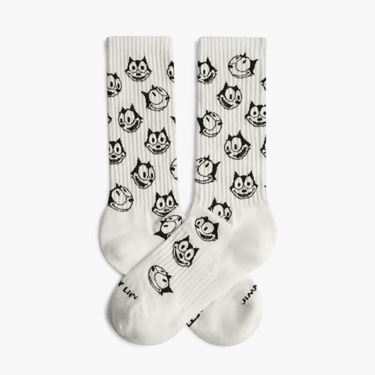 Picture of Calcetines Athletic Felix Smile blanco M