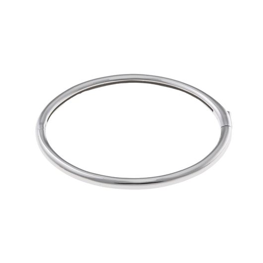 Mostrar los datos de Pulsera plata rodio tubo redondo Foto de Pulsera plata rodio tubo redondo