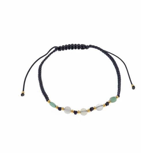 Mostrar los datos de Pulsera plata chapado dorado cridoprasa ovalos bolitas Foto de Pulsera plata chapado dorado cridoprasa ovalos bolitas