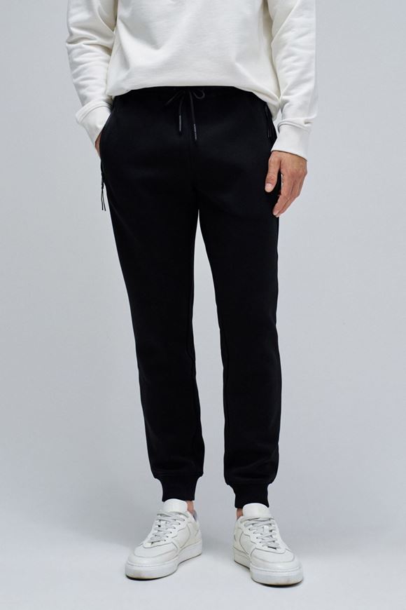 Foto de Pantalón Jogger Slim fit de punto negros