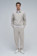 Foto de Pantalón chino de punto beige