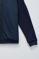 Foto de Chaqueta acolchada con mezcla de materiales azul oscuro - Salsa Jeans