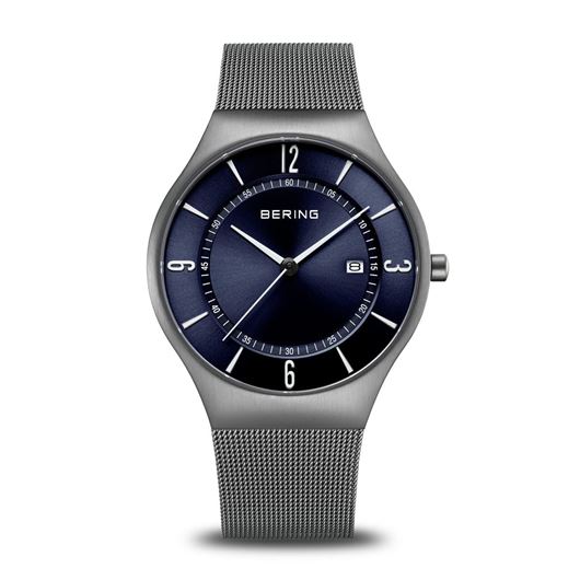 Foto de Reloj Bering acero inoxidable gris esfera marino 40mm