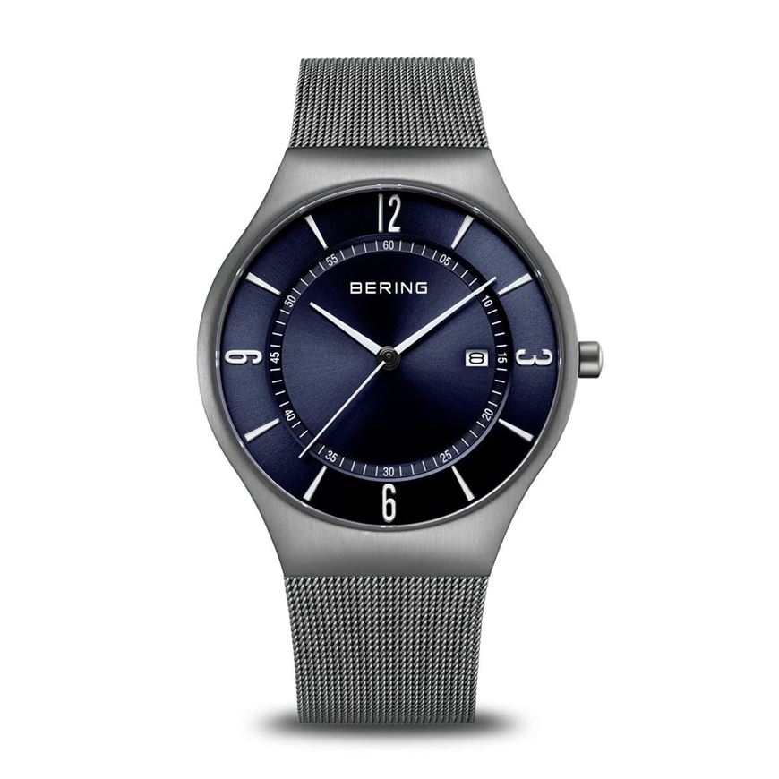 Foto de Reloj Bering acero inoxidable gris esfera marino 40mm