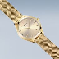 Foto de Reloj Bering Solar acero inoxidable dorado 31mm