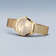 Foto de Reloj Bering Solar acero inoxidable dorado 31mm