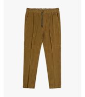 Foto de Pantalón de pana marrón con rayas verticales para hombre