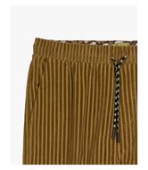 Foto de Pantalón de pana marrón con rayas verticales para hombre