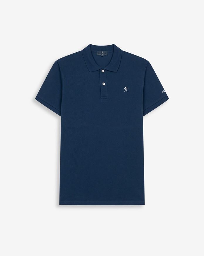 Foto de Polo Icon navy blue Harper and Neyer
