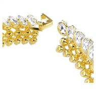 Foto de Pulsera Idyllia baño oro cristal talla ovalada Talla S