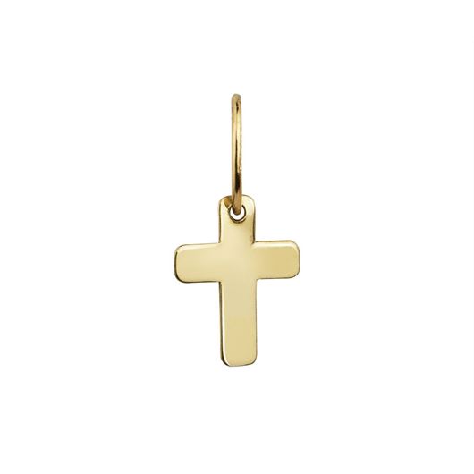 Foto de Colgante Cruz oro amarillo 18kt 8x6mm