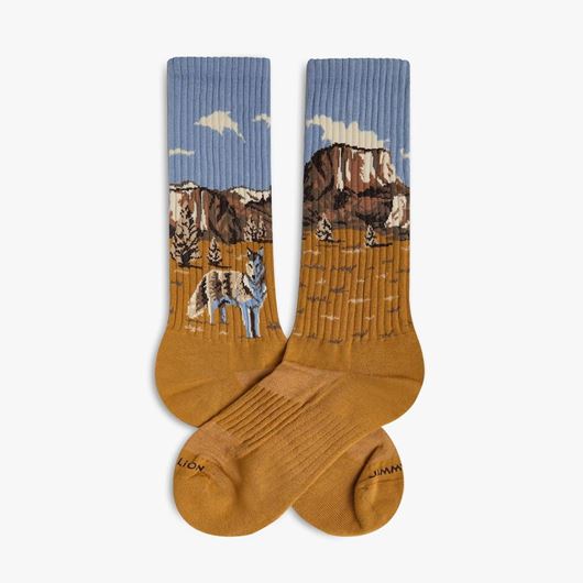 Mostrar los datos de Calcetines Athletic Wolf Trail Ochre L Foto de Calcetines Athletic Wolf Trail Ochre L