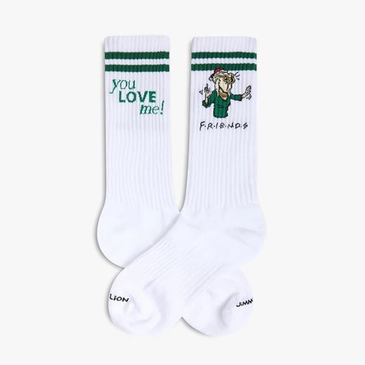 Mostrar los datos de Calcetines Athletic Friends You Love Me White L Foto de Calcetines Athletic Friends You Love Me White L