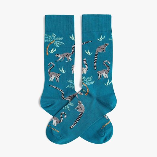 Mostrar los datos de Calcetines Lemur Dark Aqua M Foto de Calcetines Lemur Dark Aqua M