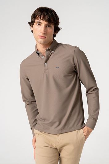 Mostrar los datos de Polo de manga larga microestructura visón Darío Beltrán Foto de Polo de manga larga microestructura visón Darío Beltrán