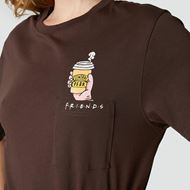 Foto de Camiseta Friends Central Perk Marrón
