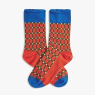 Foto de Calcetines Evelina Kroon Orange Pattern Talla M