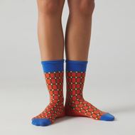 Foto de Calcetines Evelina Kroon Orange Pattern Talla M