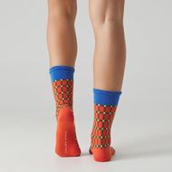 Foto de Calcetines Evelina Kroon Orange Pattern Talla M