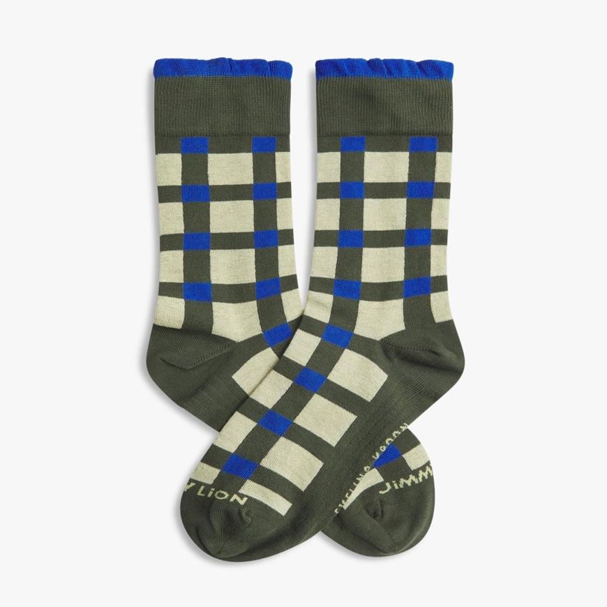 Foto de Calcetines Evelina Kroon Green Pattern Talla L