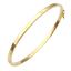 Picture of Pulsera de media caña en oro amarillo 18kt 