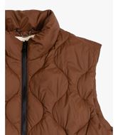 Foto de Chaleco acolchado color tabaco