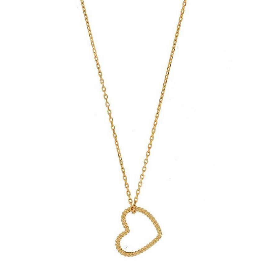 Foto de Collar Cuore baño oro 