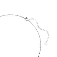 Foto de Collar Idyllia, Corazón con flecha, Blanco, Baño de rodio