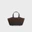Picture of Bolso Cluse Tote Bag Mini con textura marrón chocolate