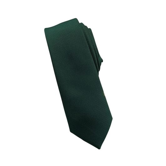 Foto de Corbata microfibra falso liso verde