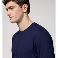 Foto de Camista extra suave marino manga corta regular fit Gianni Lupo en tejido Sorona