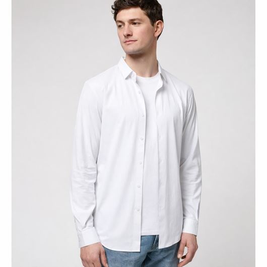 Foto de Camisa super-stretch blanca
