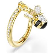 Foto de Anillo con motivo Idyllia Tallas mixtas, Abeja, Multicolor, Baño tono oro Talla 50-55