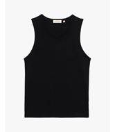 Foto de Camiseta tirantes canalé negro