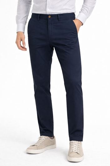 Foto de Pantalón chino Slim Fit color marino