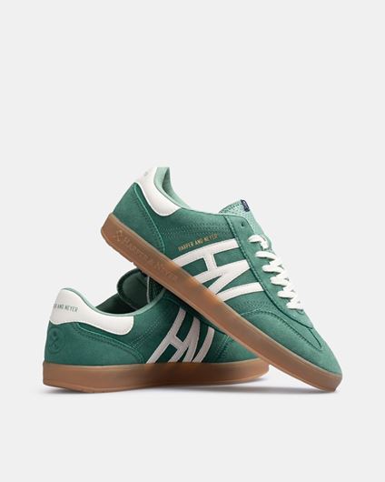 Foto de Sneaker Hamptonse Suede Verde jardín