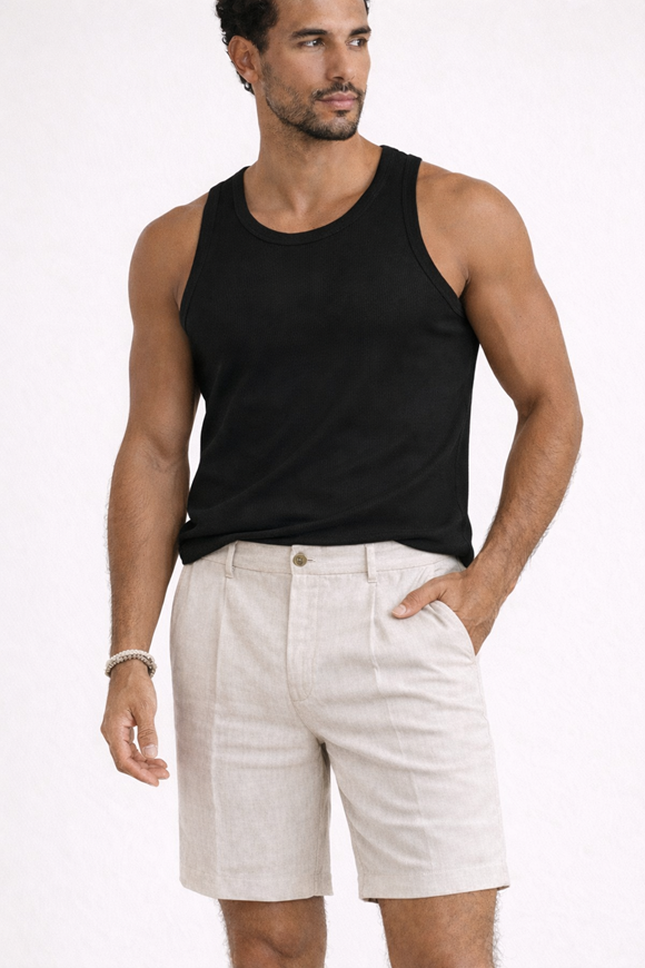 Foto de Camiseta tirantes canalé negro