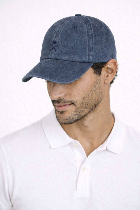 Foto de Gorra Ayram azul sombra