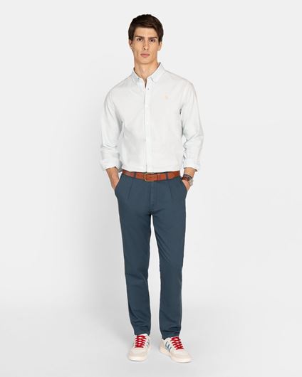 Foto de Pantalón MIlford Linen Navy Gray