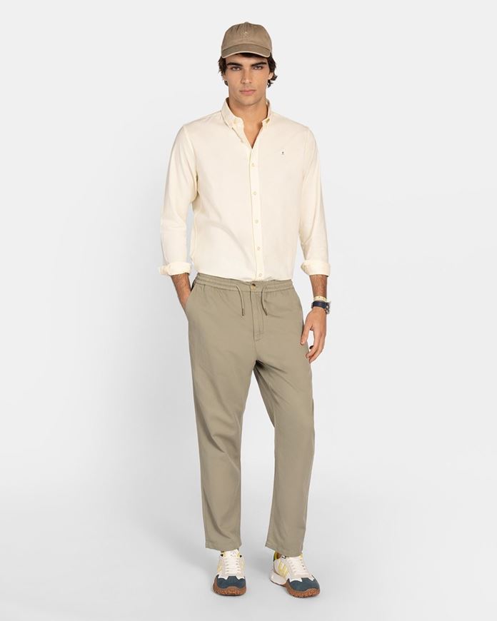 Foto de Pantalón Minesota Linen Light Camo Green