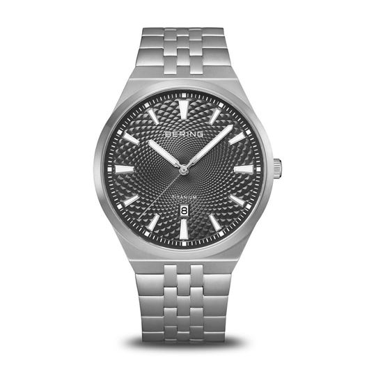 Picture of Reloj Titanium gris cepillado con esfera gris 41mm