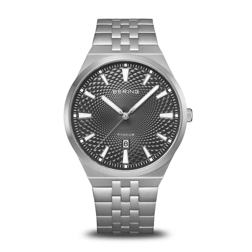 Foto de Reloj Titanium gris cepillado con esfera gris 41mm