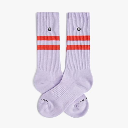 Foto de Calcetines Athletic Essential Stripes Lilac M