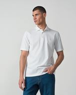 Picture of Polo punto liso color hueso